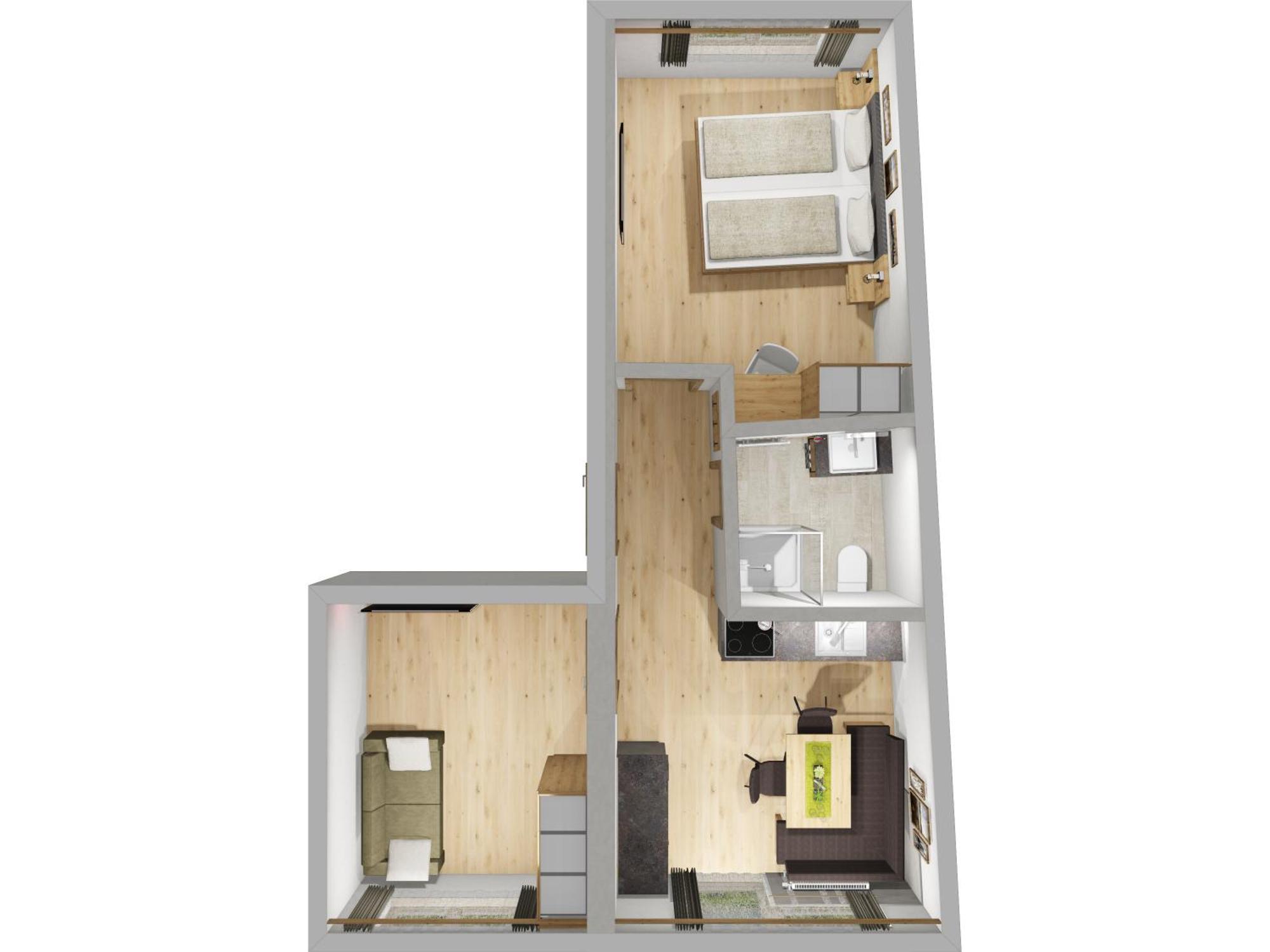 Haus Kathrein Apartment Prutz Bagian luar foto